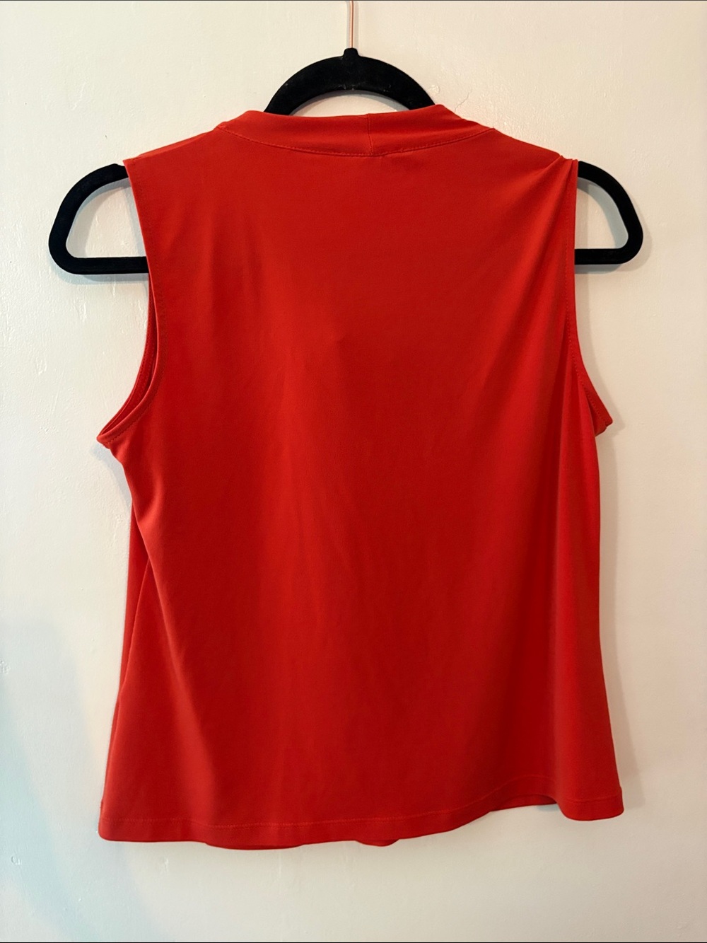 Calvin Klein Orange Knot-Neck Sleeveless Camisole - Picture 8 of 8